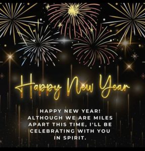 New beginnings message for Happy 2027