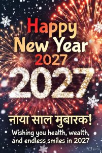 happynew year 2027 wishes in hindi