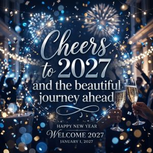 Happy New Year 2027 celebration message
