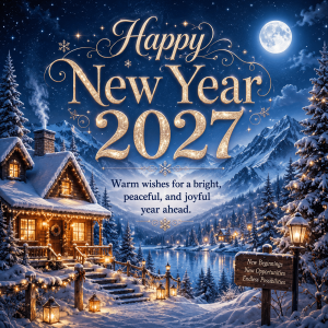 Happy New Year 2027 motivational quote