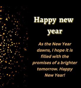 Joyful Happy New Year greeting image