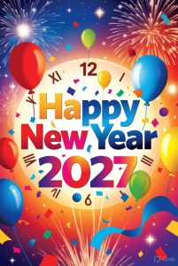 Happy New Year 2027 quote for family