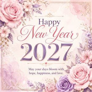 Happy New Year 2027 thoughtful message