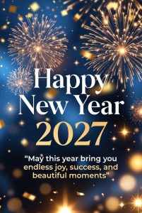 Beautiful quote image to welcome the new year