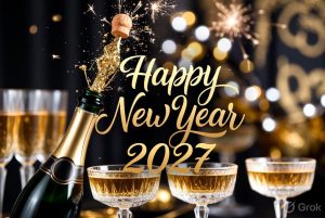 Happy New Year 2027 heartfelt greeting