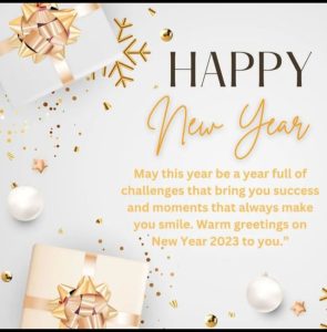 Memorable New Year message image