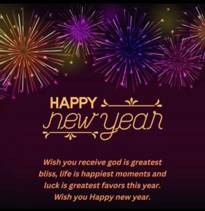 Positive wishes for Happy New Year