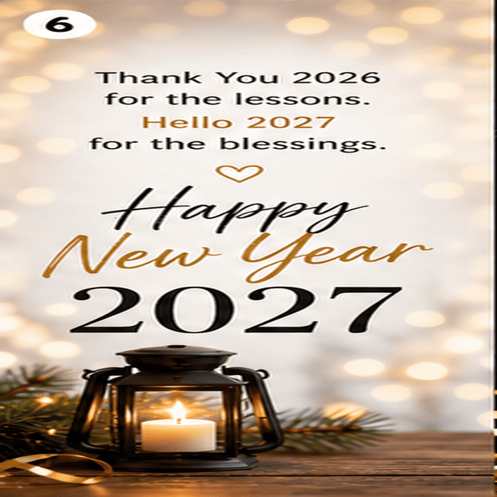 Friends celebrating the beginning of New Year 2027