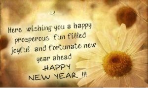 Festive New Year design with sparkling decorations