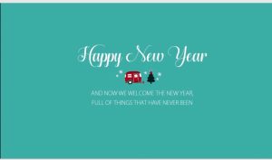 Happy New Year 2027 greetings with colorful confetti