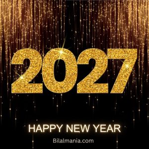 Joyful celebration to welcome Happy New Year 2027