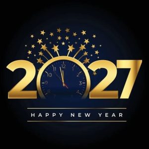 New Year 2027 wallpaper for desktop