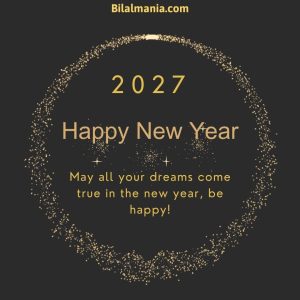 Inspirational wishes to welcome New Year 2027