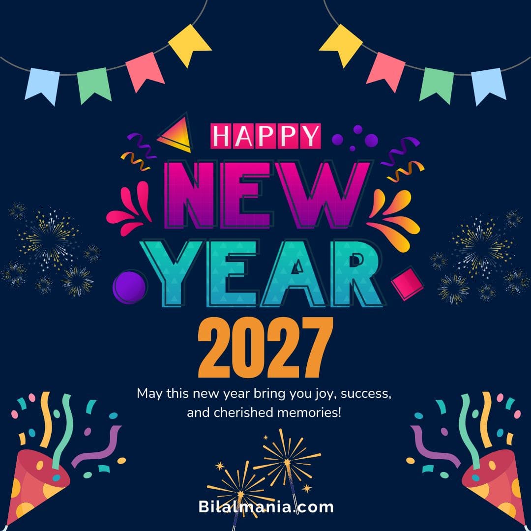 Best New Year 2027 Facebook status for friends
