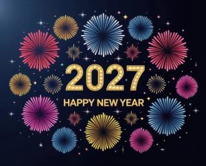 New Year 2027 wallpaper for mobile