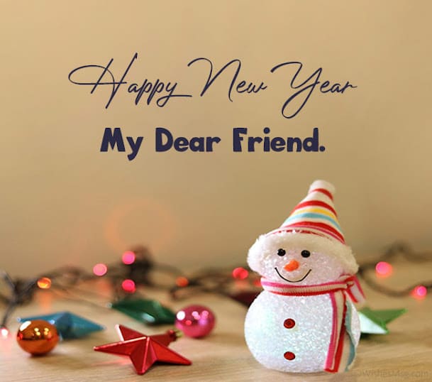 Happy New Year 2027 status for friends