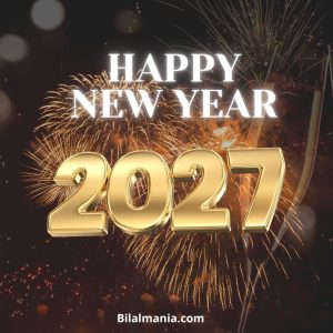 Short and simple New Year 2027 caption