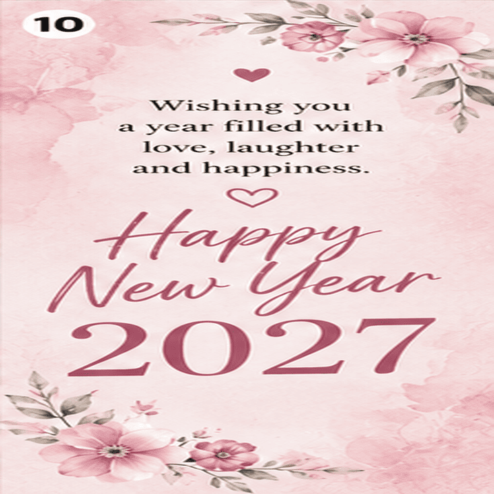 New beginnings and fresh hopes for 2027